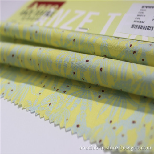 new design 55%cotton45%tencel 1/2 z printed twill fabric